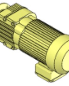 Driving unit gearmotor 0,55kW 3F 220/380V 50Hz